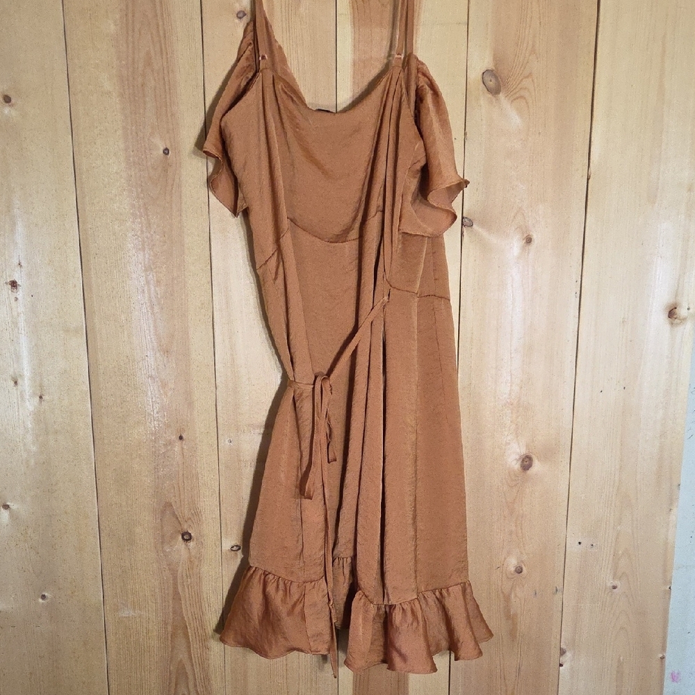 Tobi Tan Ruffle Mini Dress - Picture 5 of 5